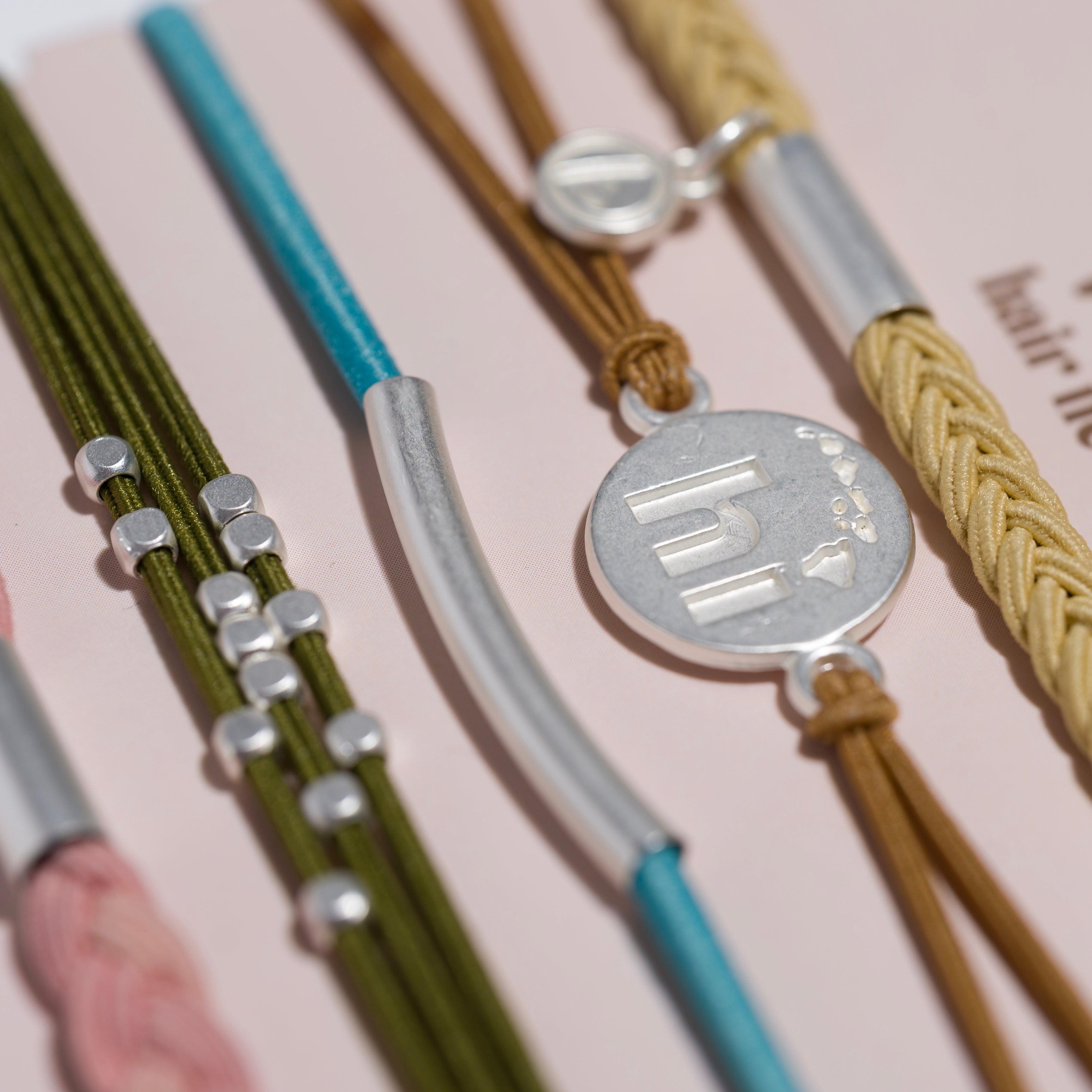 Aloha Hair Tie Bracelet