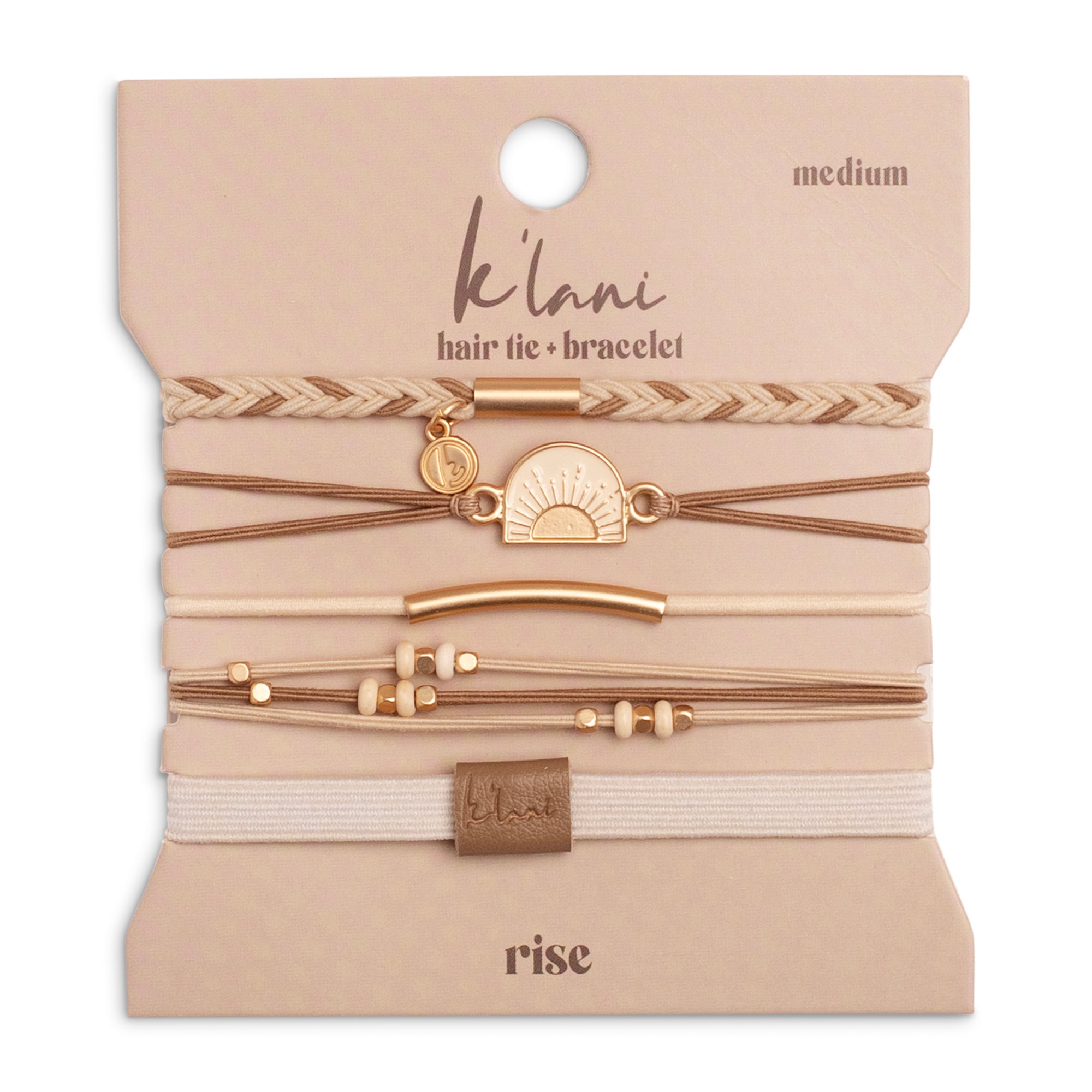 Rise Hair Tie Bracelet Set | Inspire Your Day