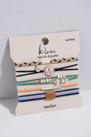 Anchor Hair Tie Bracelet