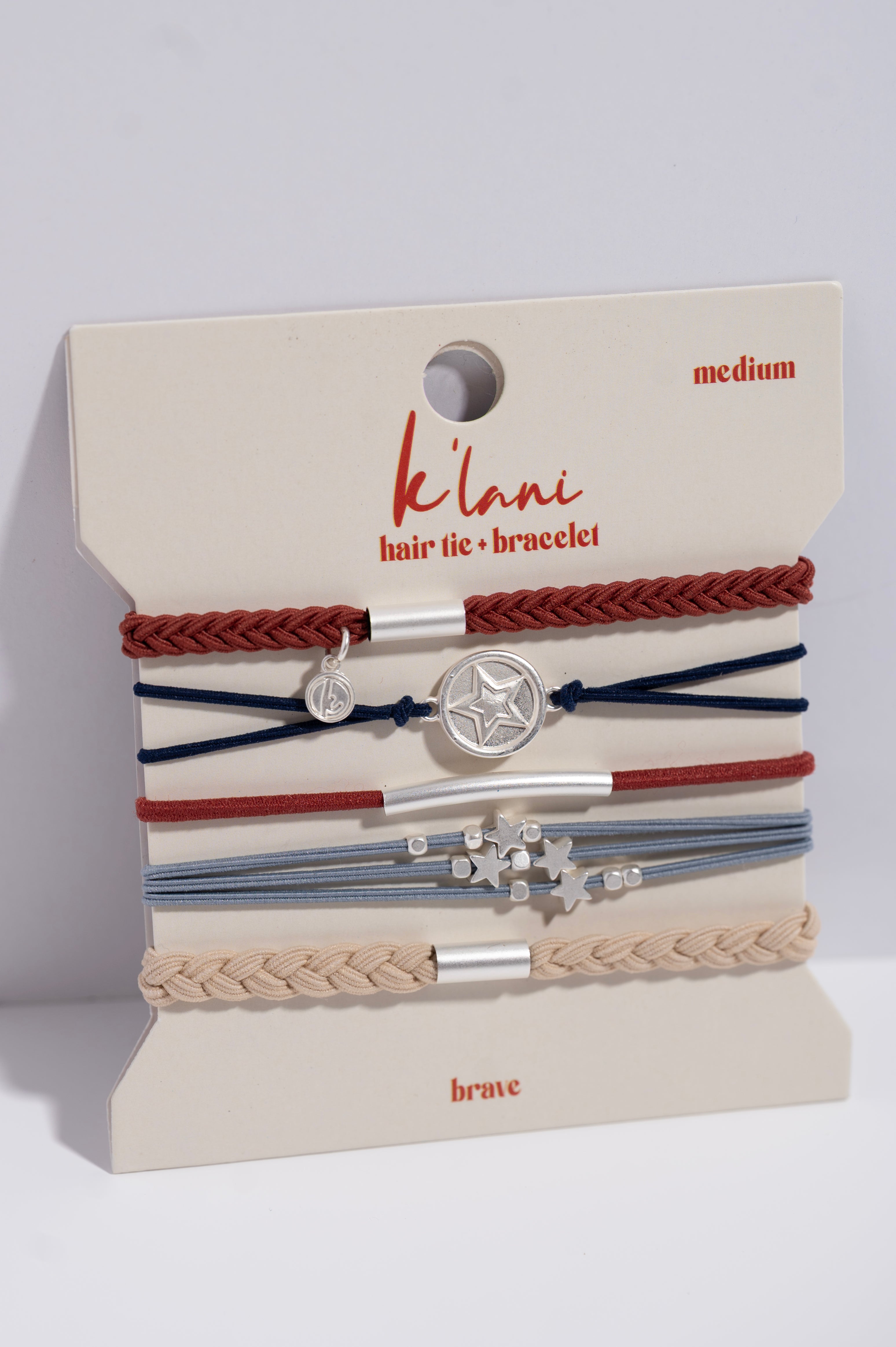 Brave Hair Tie Bracelet