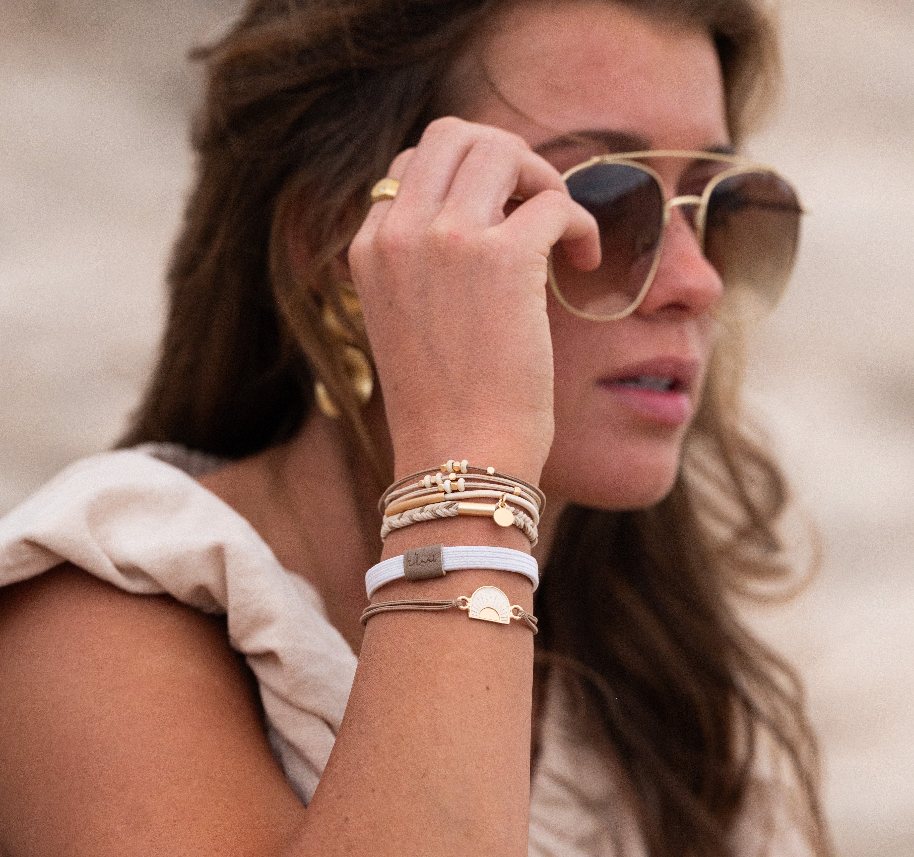 stylish hair tie bracelet