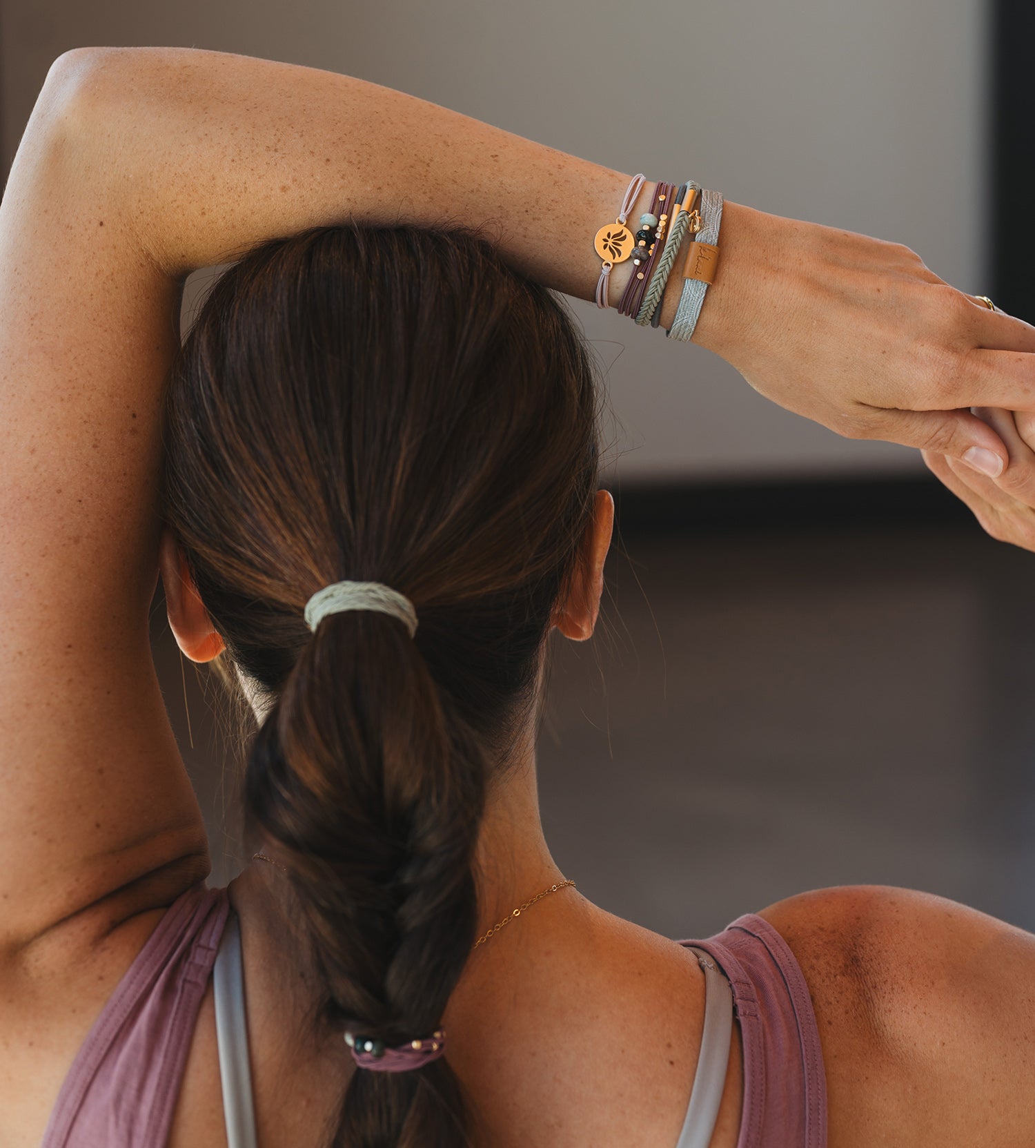 hair tie bracelet