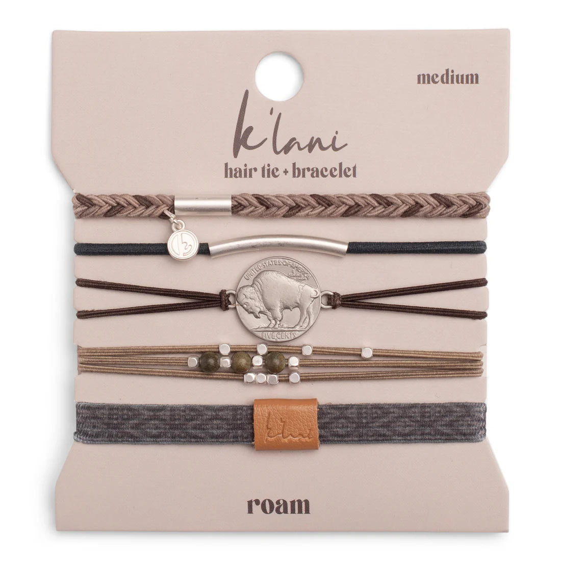 Roam Hair Tie Bracelet – Free-Spirited Style – K'lani
