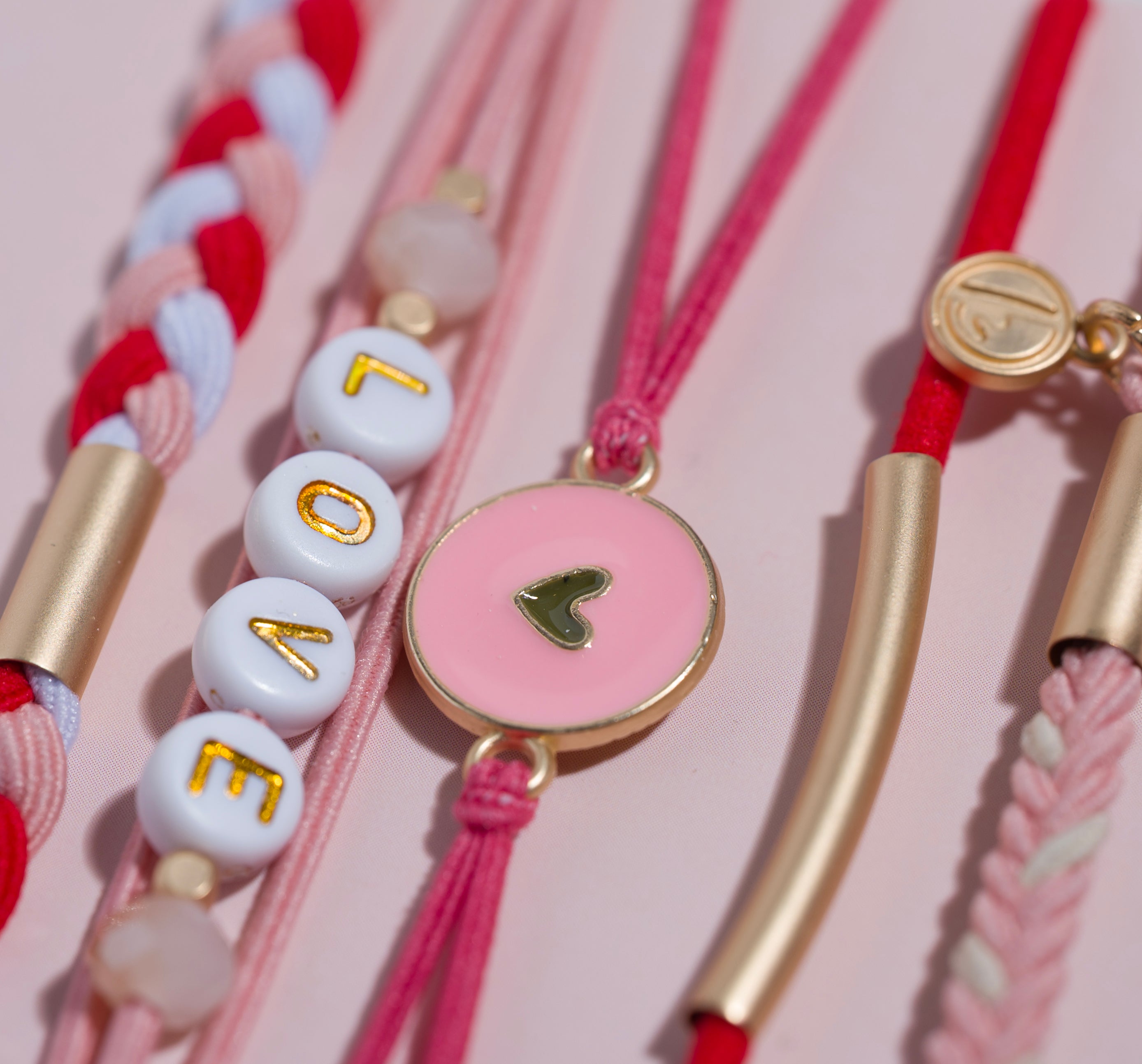 Love Hair Tie Bracelet