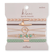 Reflect hair tie bracelet