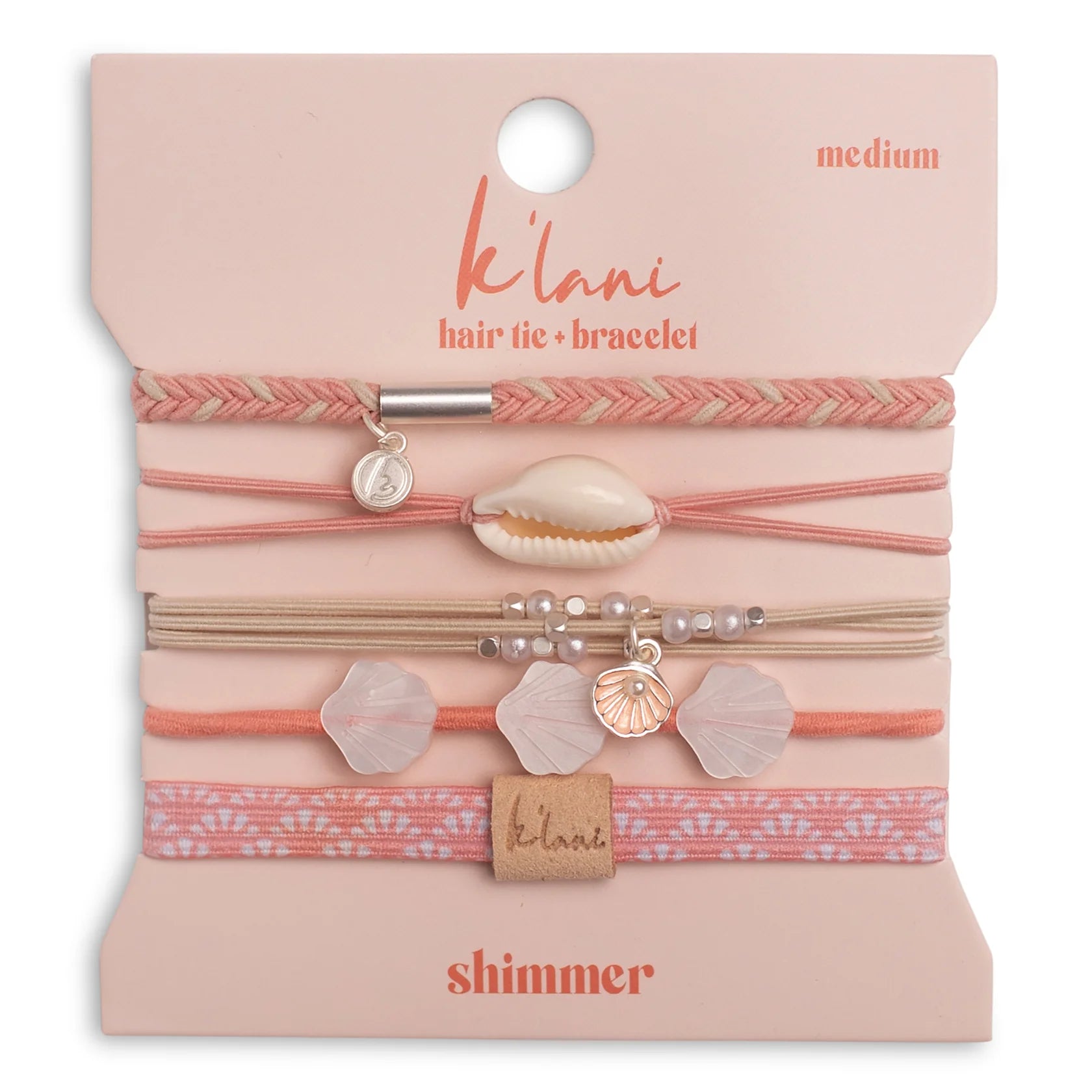 Shimme hair tie bracelet