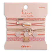 Shimme hair tie bracelet