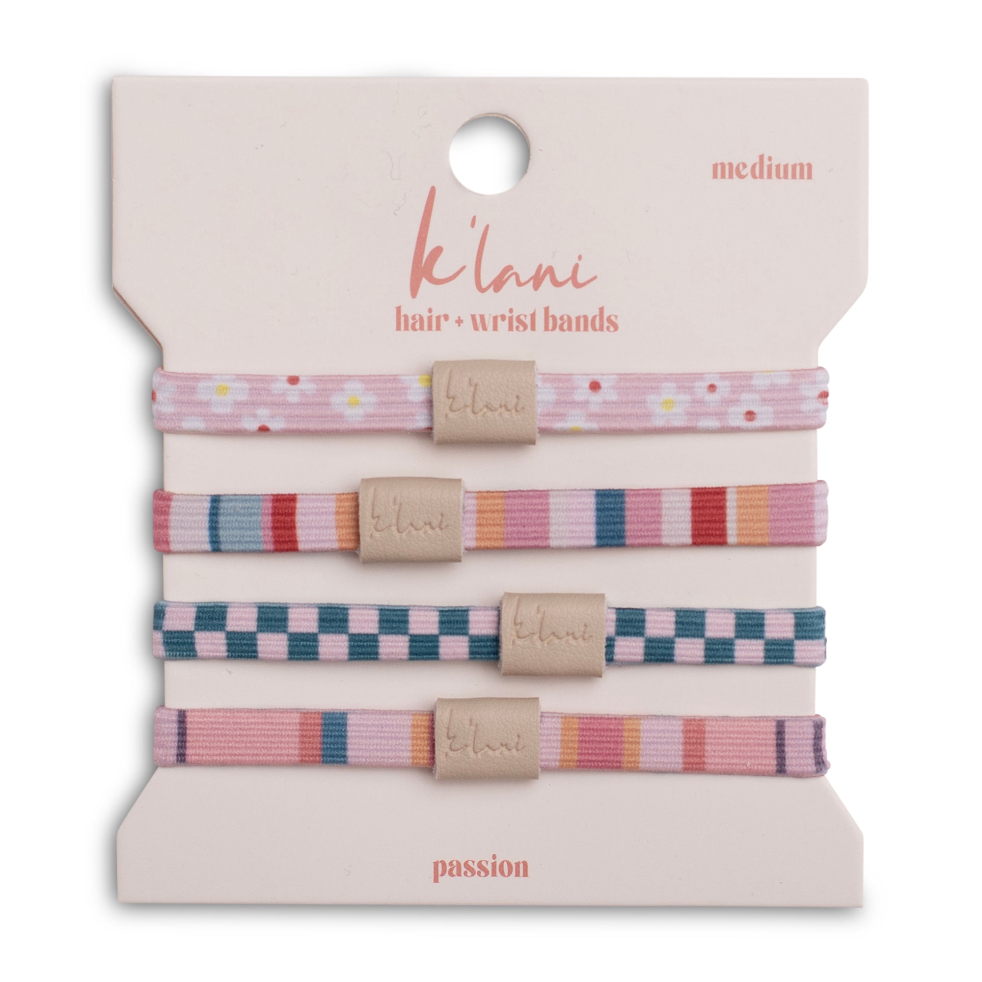 passion hair + wrist bands