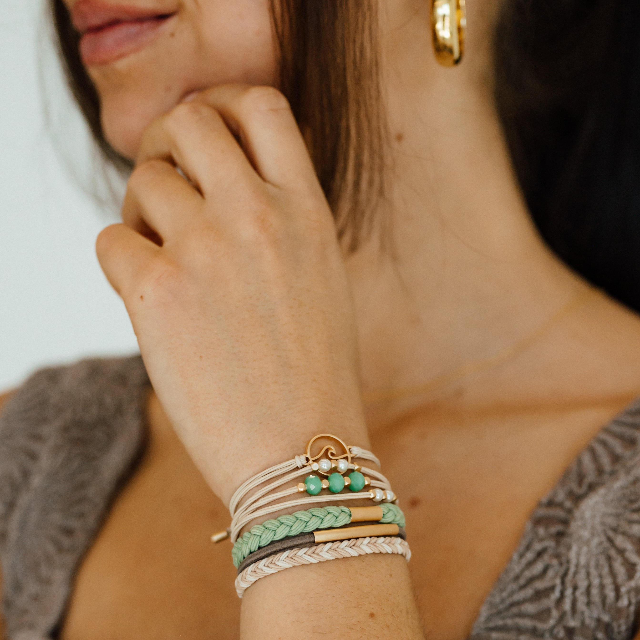 k’lani reflect hair tie bracelet