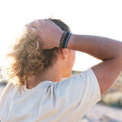 K'lani hair tie bracelets for men.