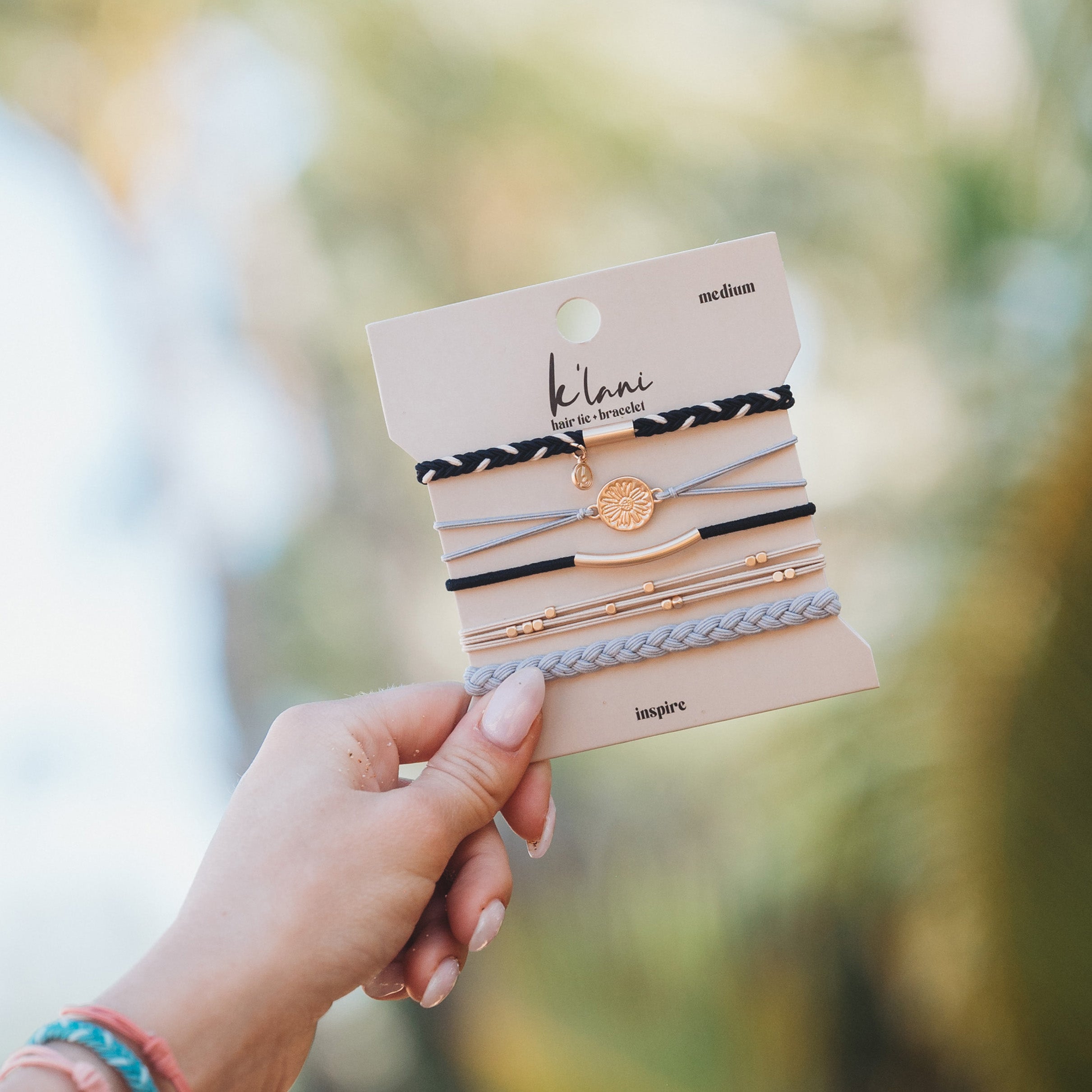 k'lani hair tie bracelets