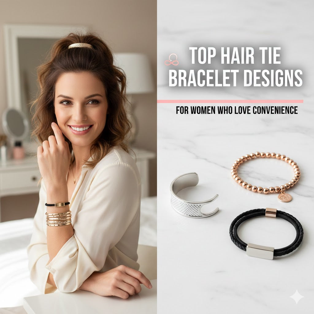 hair tie bracelets for women