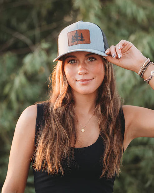 K'lani Trucker Hat - 3 Pines Black/Grey