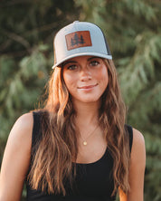 K'lani Trucker Hat - 3 Pines Black/Grey