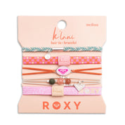 Roxy Pink Tropics - Hair Tie Bracelet