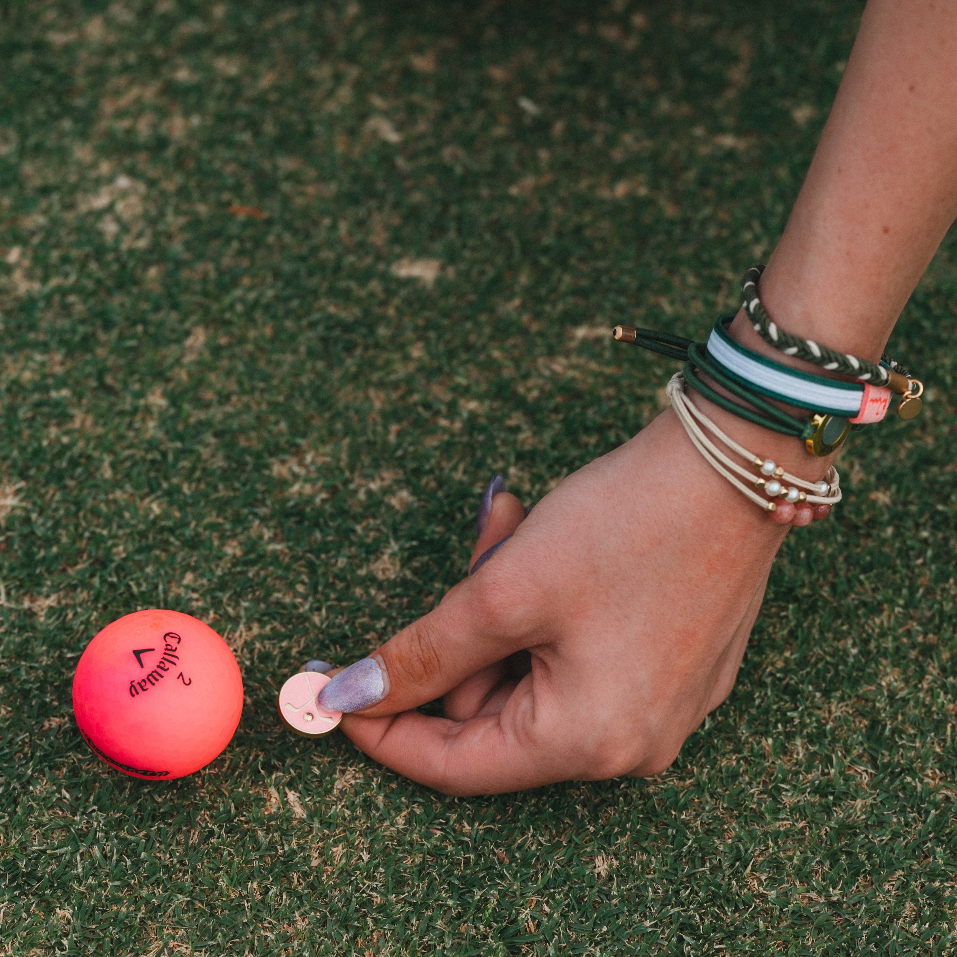 Tee Time Hair Tie Bracelets