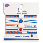 "Boise State University" Game Day Hair Tie Bracelets