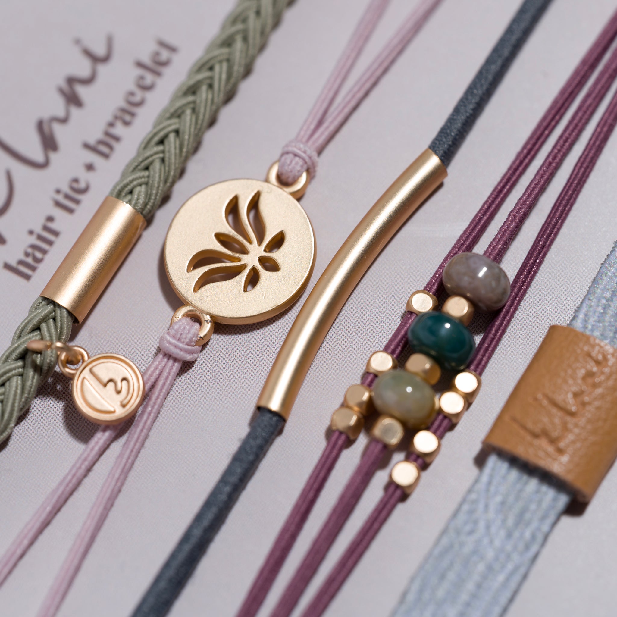 Breathe Hair Tie Bracelet Set Calm and Focus – Wear K'lani