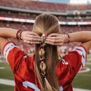 "University of Wisconsin" Game Day Hair Tie Bracelets