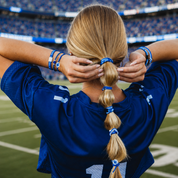 "University of Kentucky" Game Day Hair Tie Bracelets
