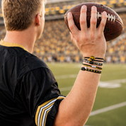 "University of Iowa" Game Day Hair Tie Bracelets