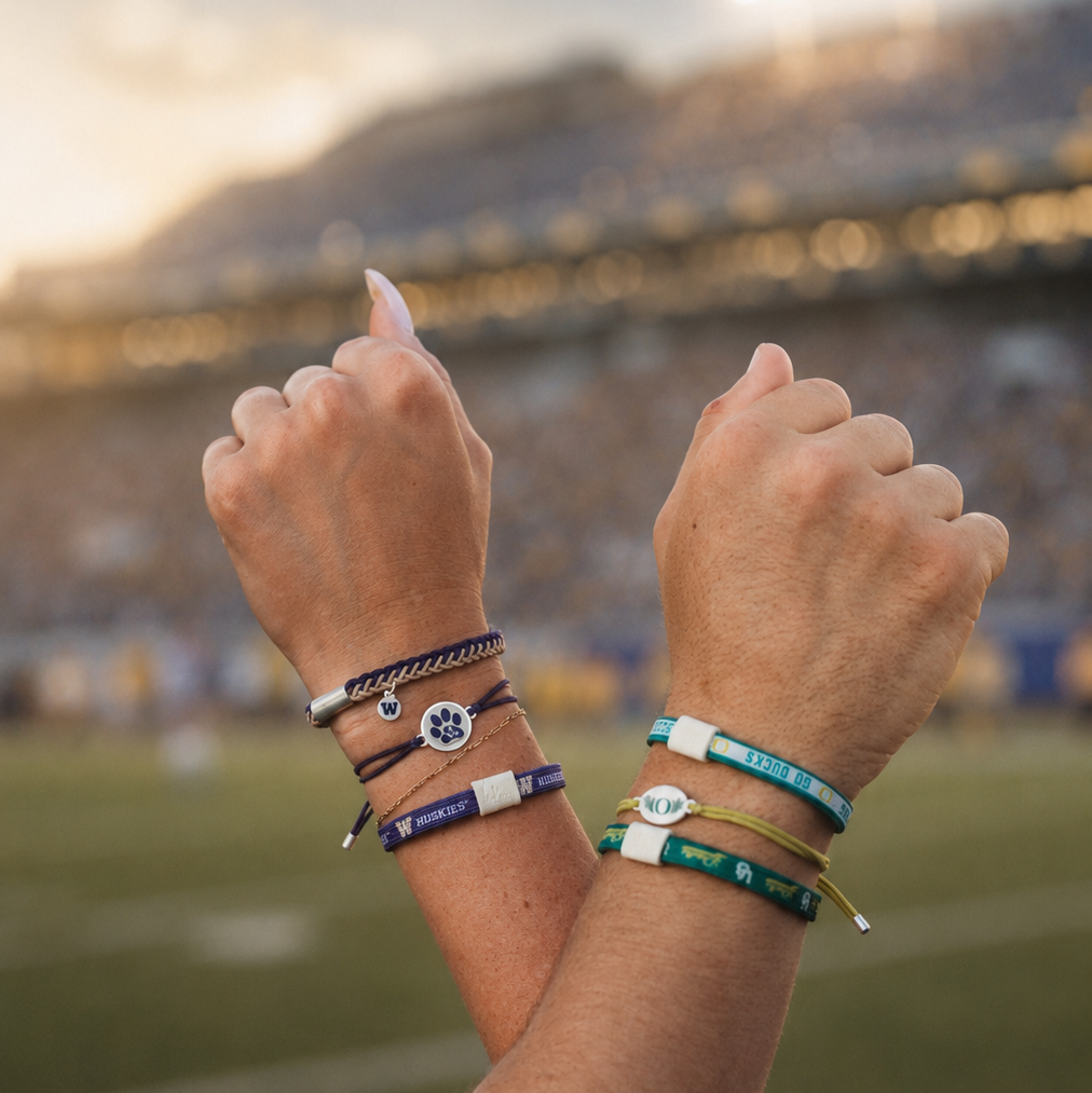 "University of Washington" Game Day Hair Tie Bracelets