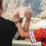 "University of Iowa" Game Day Hair Tie Bracelets