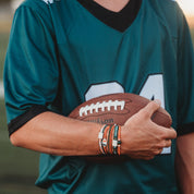 "University of Miami" Game Day Hair Tie Bracelets