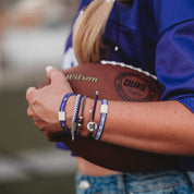 "Weber State" University Game Day Hair Tie Bracelets