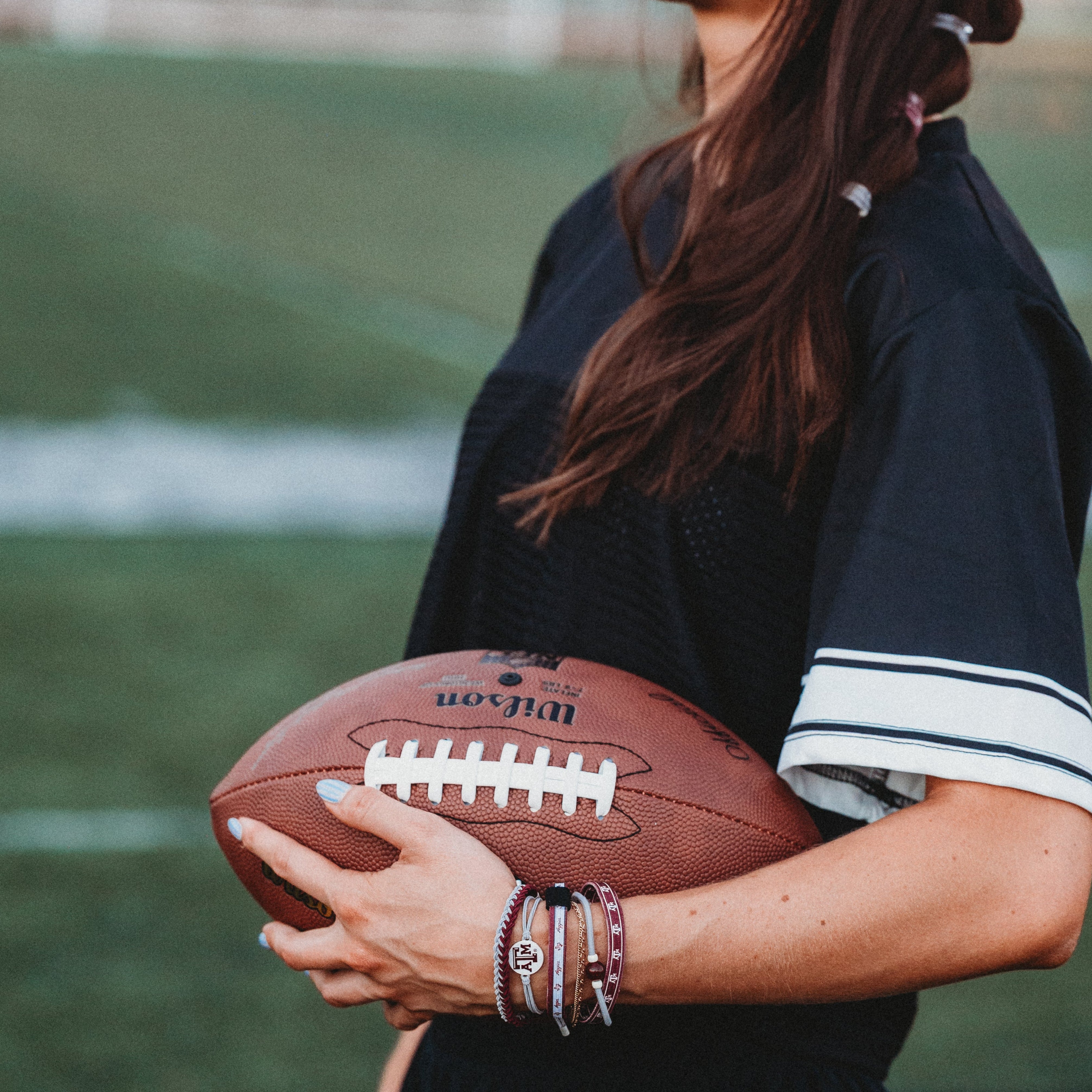 "Texas A&M University" Game Day Hair Tie Bracelets