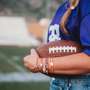 "Clemson University" Game Day Hair Tie Bracelets