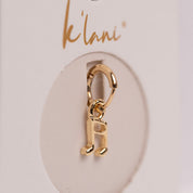 Music Note Gold Charm