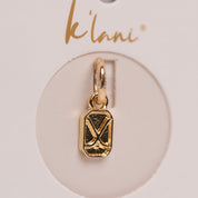 Hockey Gold Charm