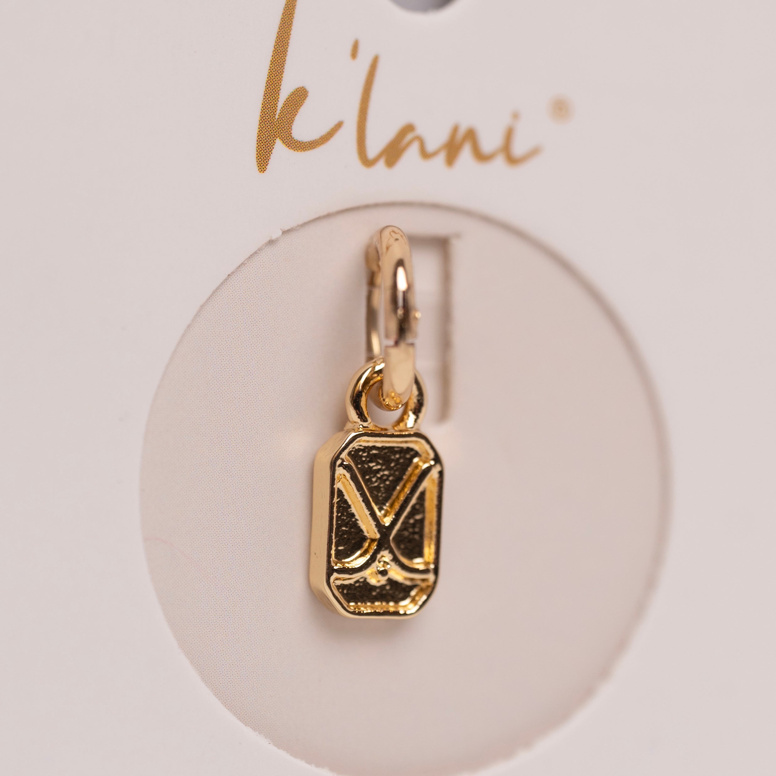 Hockey Gold Charm