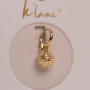 Basketball Gold Charm