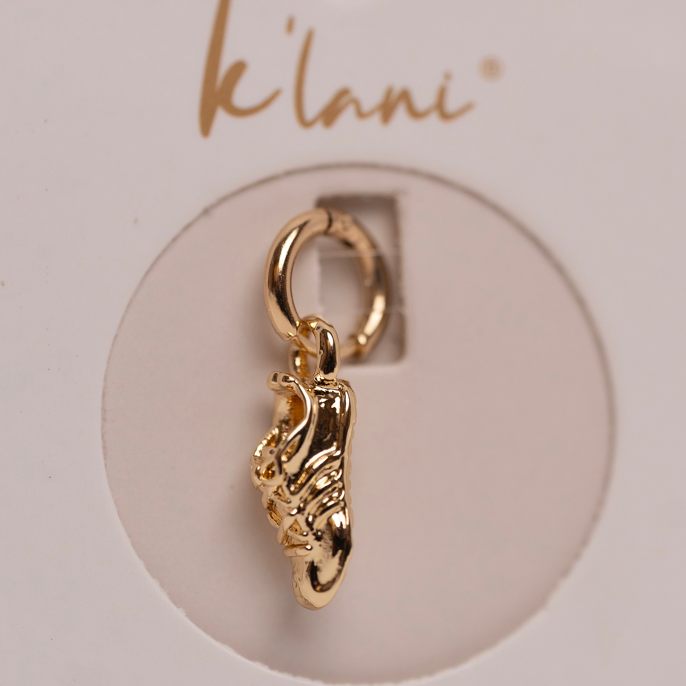 Running Shoe Gold Charm