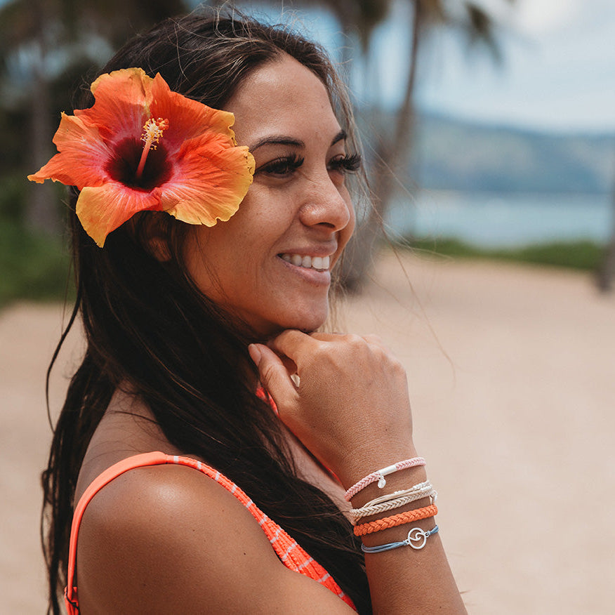 Celebrate Bracelets – Hair Ties with Wave Charm – K'lani