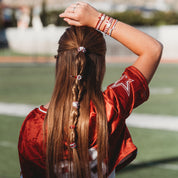 "Indiana University" Game Day Hair Tie Bracelets