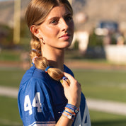 "Boise State University" Game Day Hair Tie Bracelets