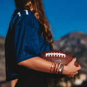 "Auburn University" Game Day Hair Tie Bracelets