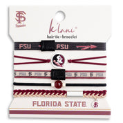 "Florida State University" Game Day Hair Tie Bracelets