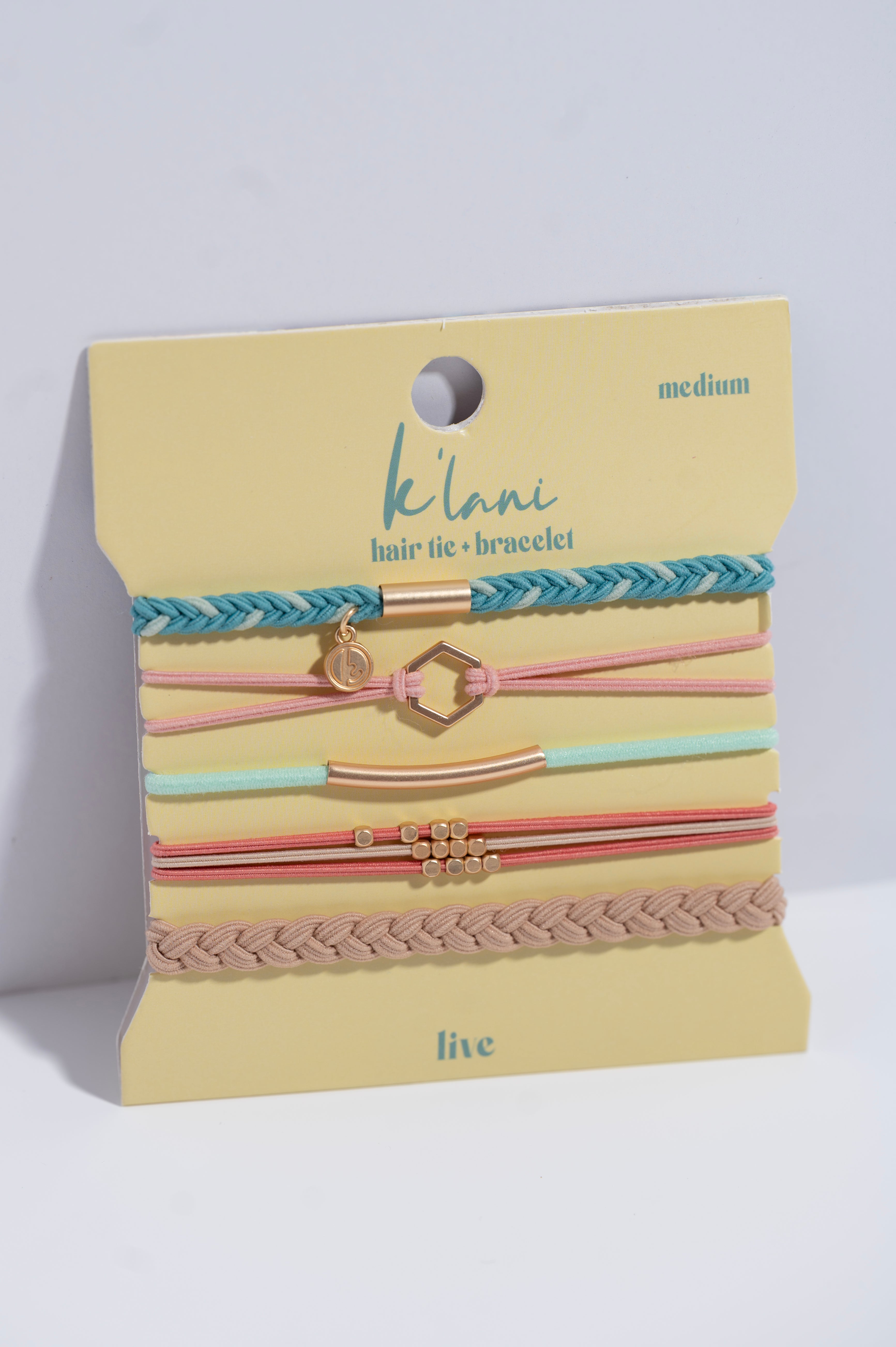 Live - Hair Tie Bracelets