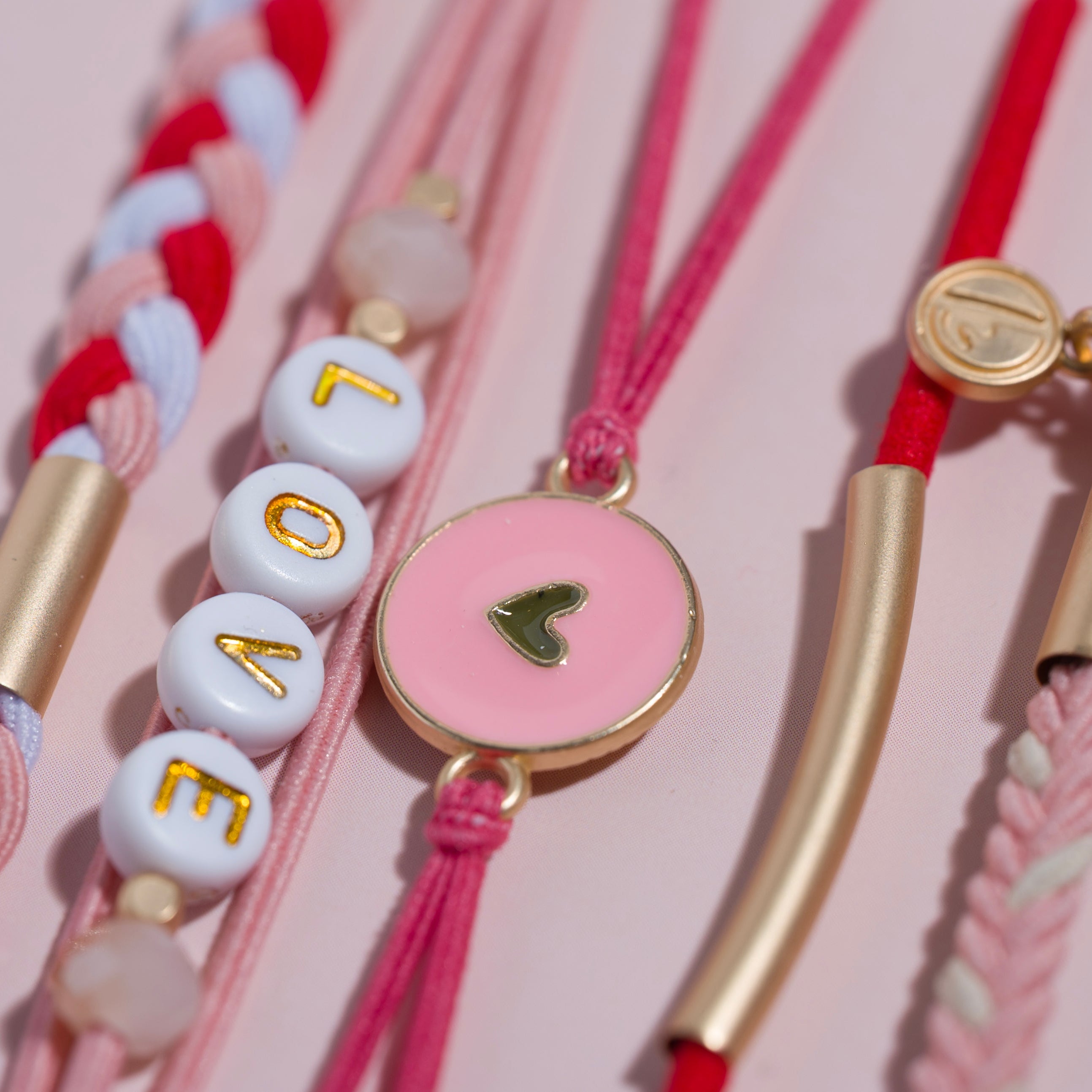 Love Hair Tie Bracelet