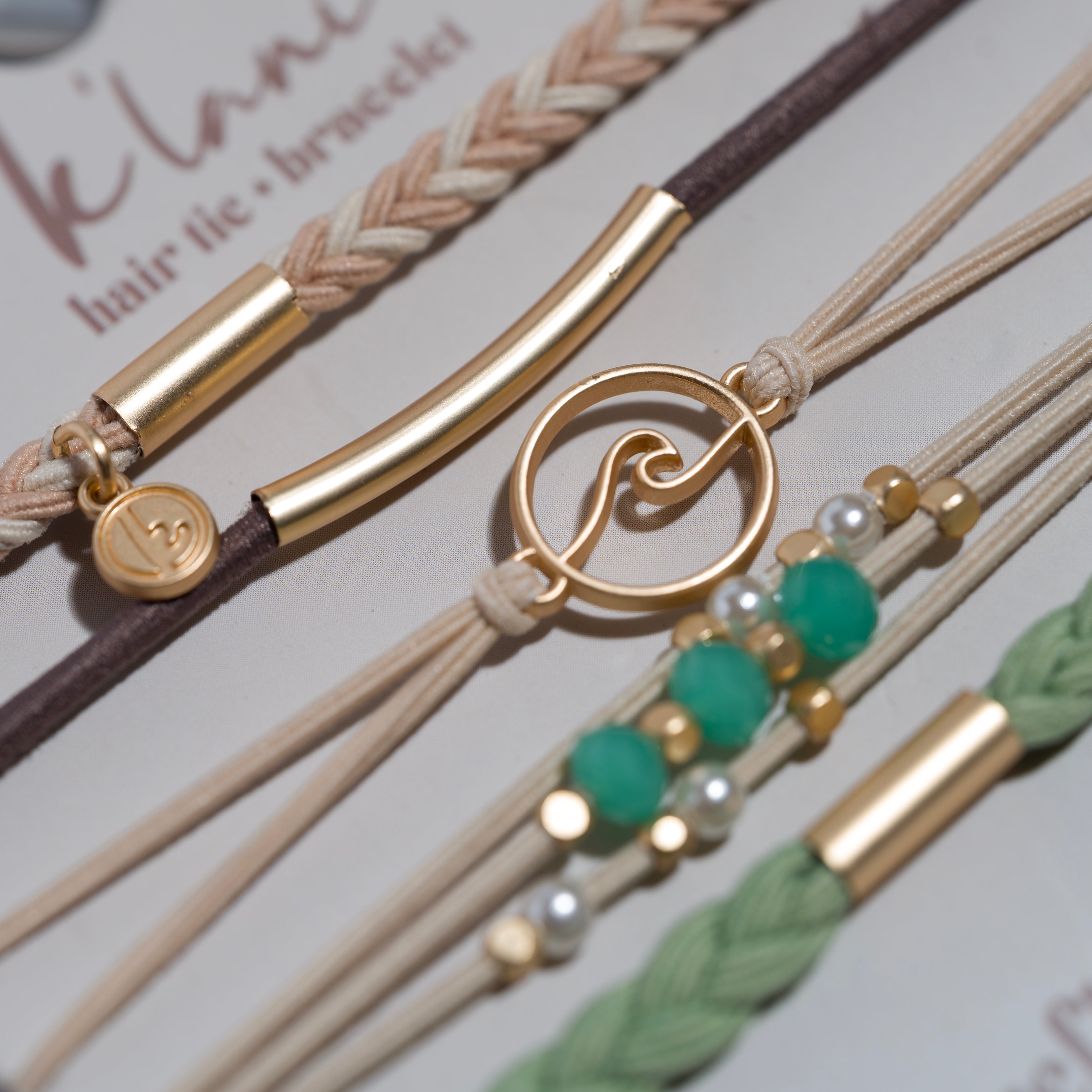 Reflect Hair Tie Bracelet – K'lani