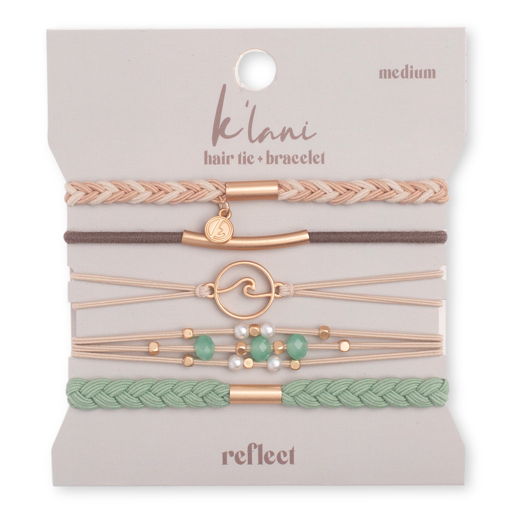 Reflect Hair Tie Bracelet – K'lani