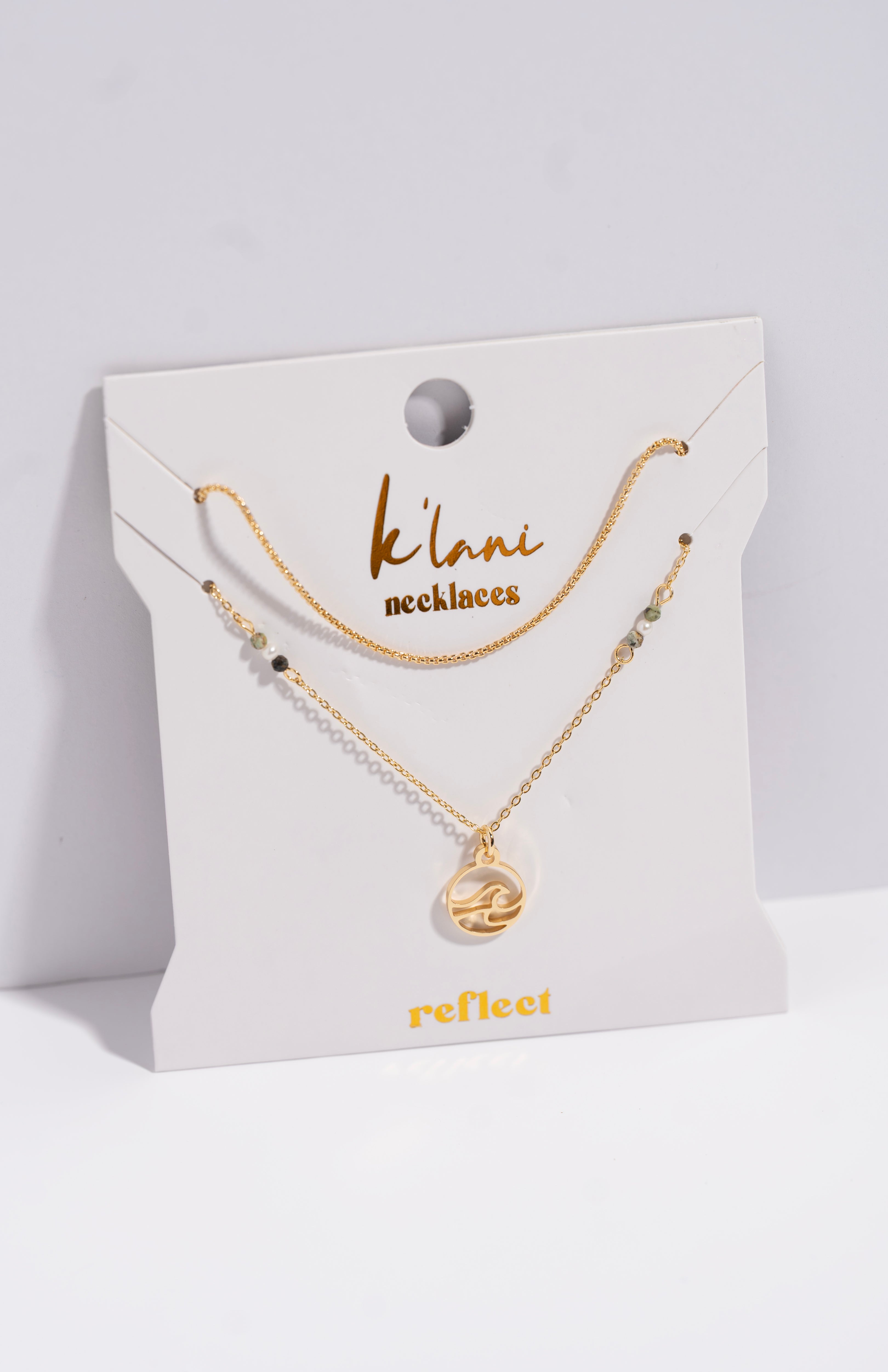 Reflect Necklace Set- New