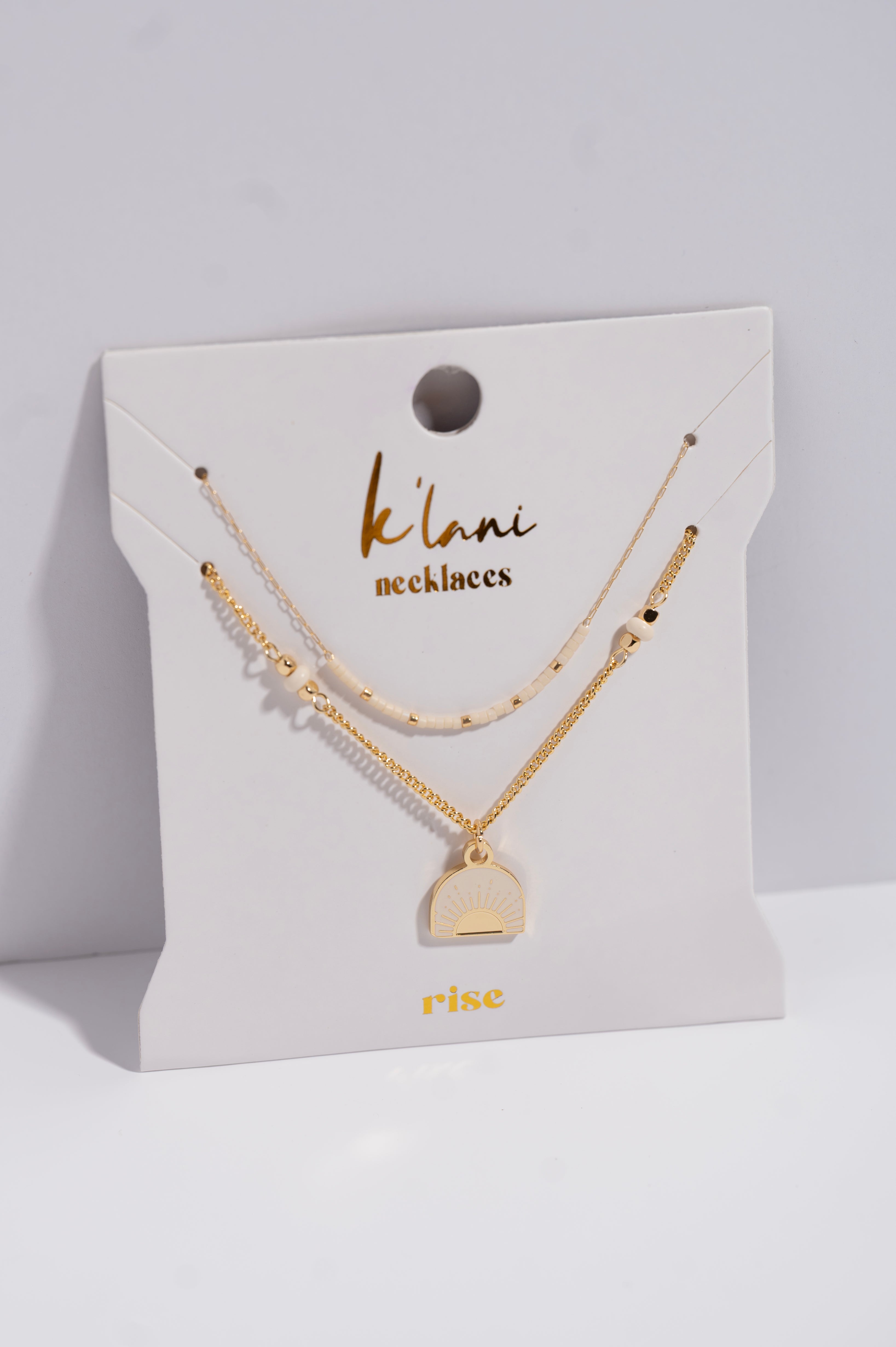 Rise Necklace Set- New