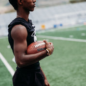 Game Day Black Gold - Hair Tie Bracelet