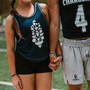 Game Day Navy Gray - Hair Tie Bracelet
