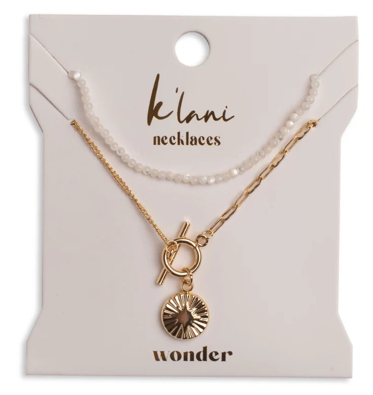 Wonder Necklace Set- New